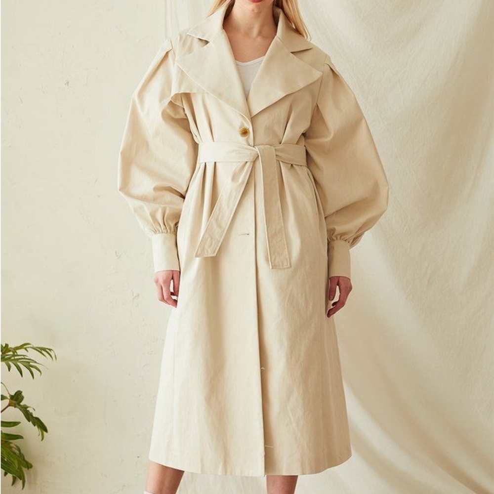 Storets cotton trench coat